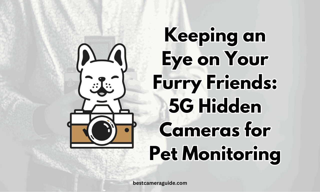 Keeping an Eye on Your Furry Friends 5G Hidden Cameras for Pet Monitoring